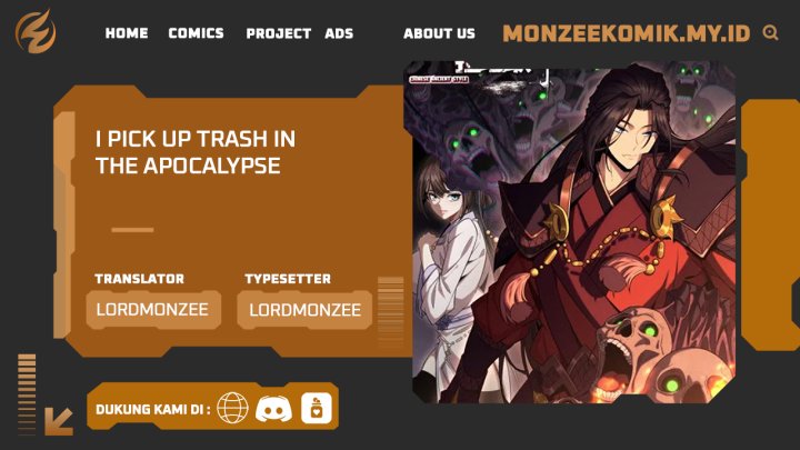 I Pick Up Trash in the Apocalypse Chapter 17 Gambar 1