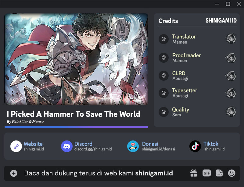 I Picked A Hammer To Save The World Chapter 26 Gambar 1