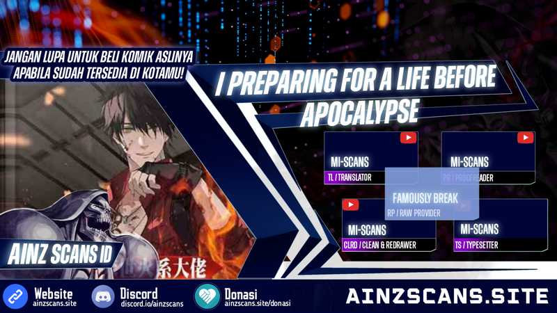 I Preparing For A Life Before Apocalypse Chapter 37 Gambar 1