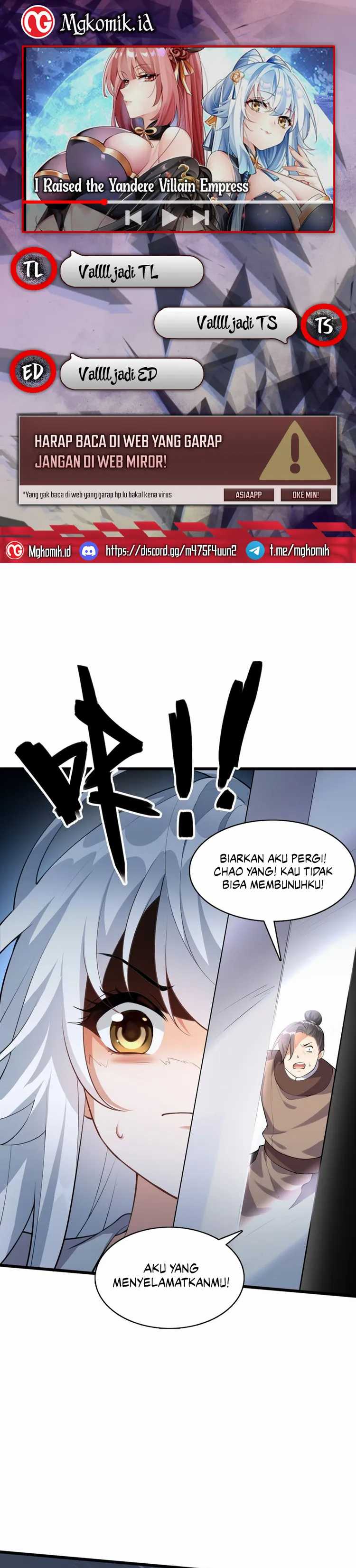 I Raised the Yandere Villain Empress Chapter 04 Gambar 1