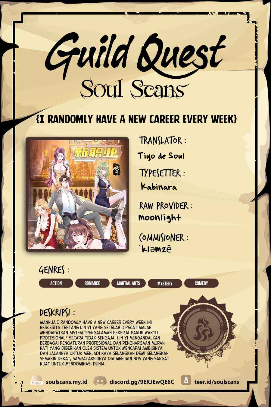 I Randomly Have A New Career Every Week Chapter 465 Gambar 1
