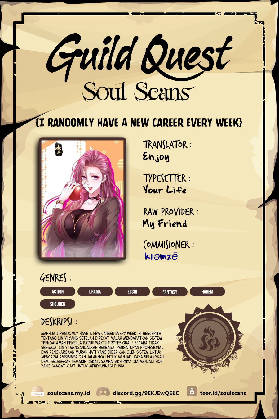 I Randomly Have A New Career Every Week Chapter 571 Gambar 1