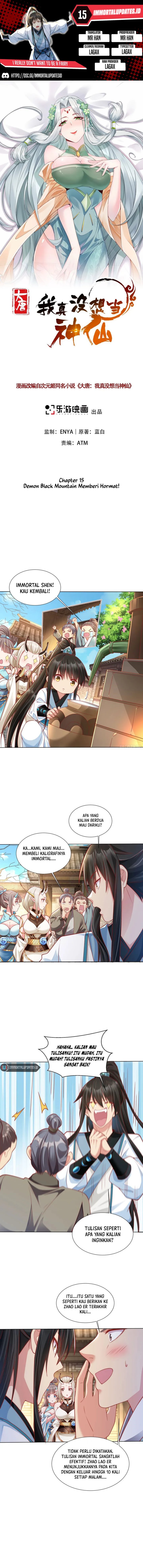 I Really Don’t Want to Be a Fairy Chapter 15 Gambar 1