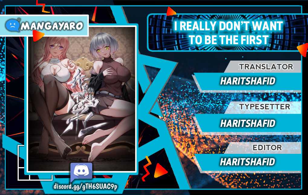 I Really Don’t Want to Be the First Chapter 01 Gambar 1