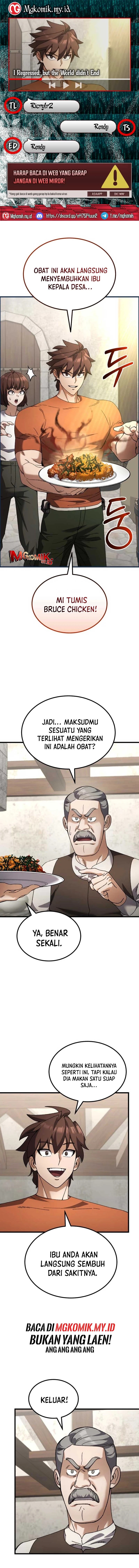 I Regressed, but the World didn’t End Chapter 34 Gambar 1