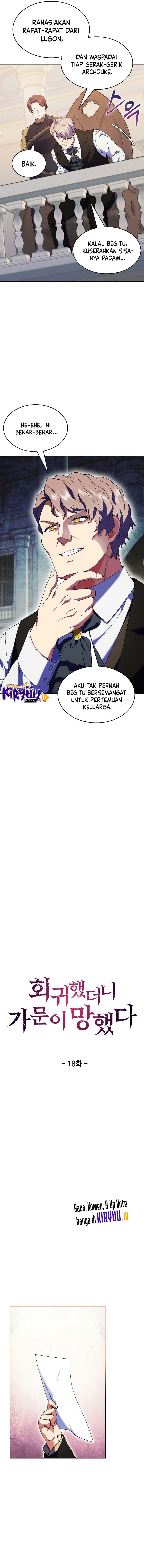 I Regressed to My Ruined Family Chapter 18 Gambar 5
