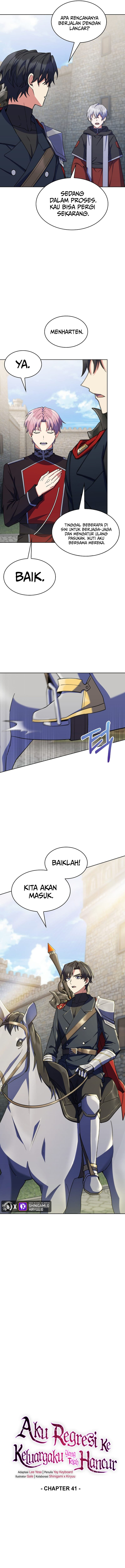 I Regressed to My Ruined Family Chapter 41 Gambar 3