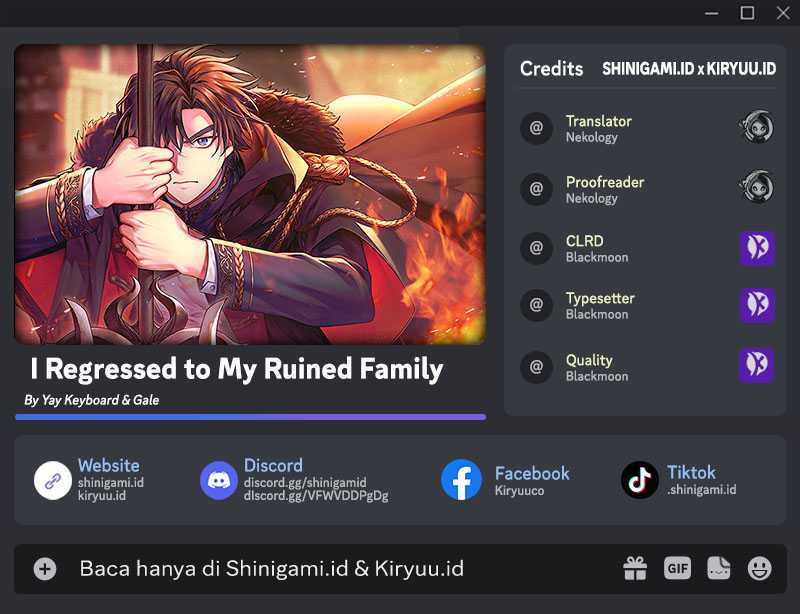 I Regressed to My Ruined Family Chapter 46 Gambar 1
