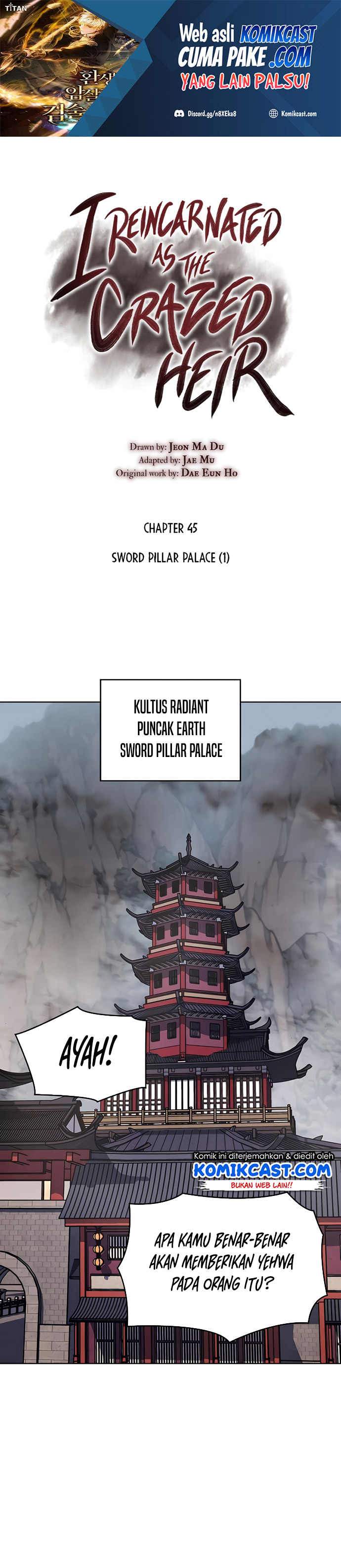 I Reincarnated As The Crazed Heir Chapter 45 Gambar 2