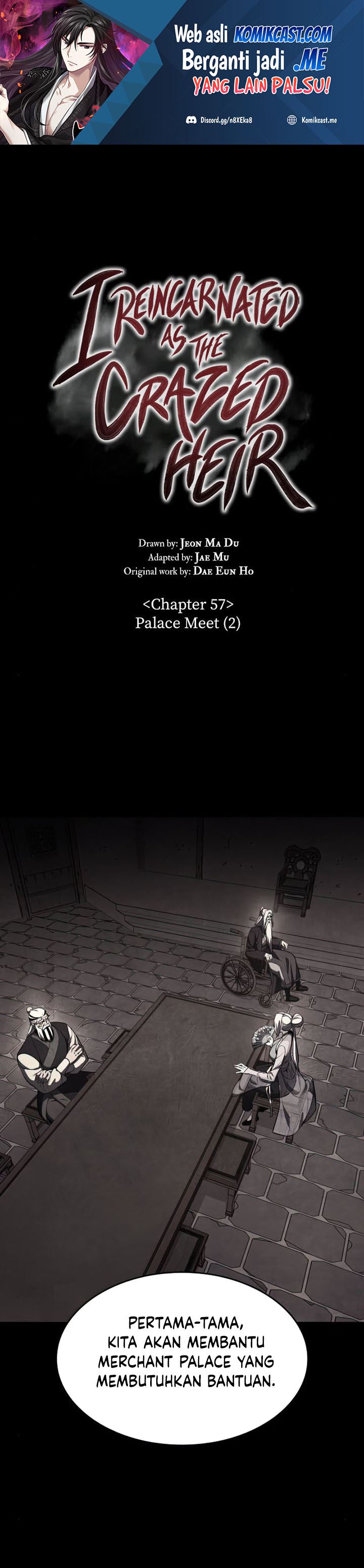 I Reincarnated As The Crazed Heir Chapter 57 Gambar 2