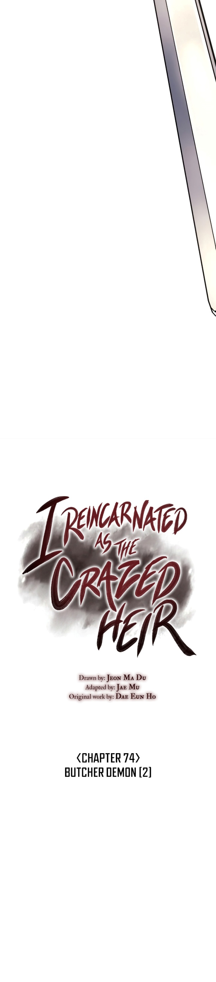 I Reincarnated As The Crazed Heir Chapter 74 Gambar 25