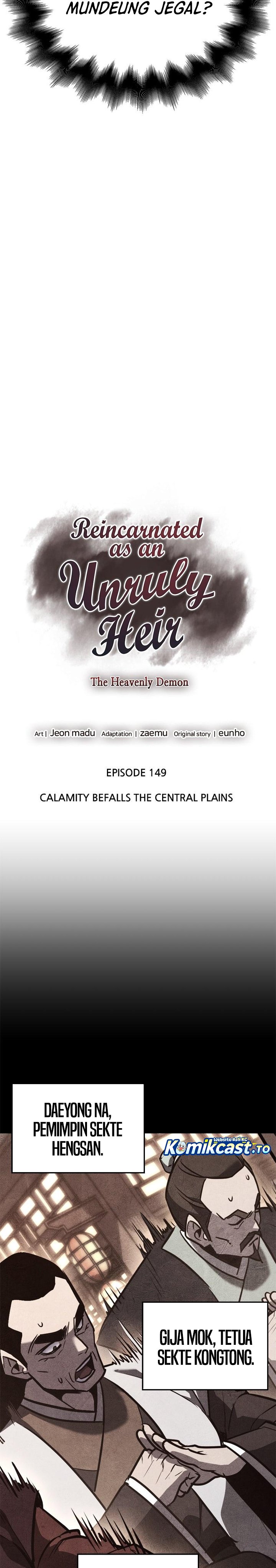 I Reincarnated As The Crazed Heir Chapter 149 Gambar 24