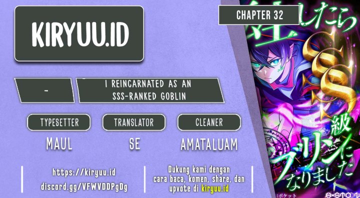 I Reincarnated as an SSS-Ranked Goblin Chapter 32 Gambar 1