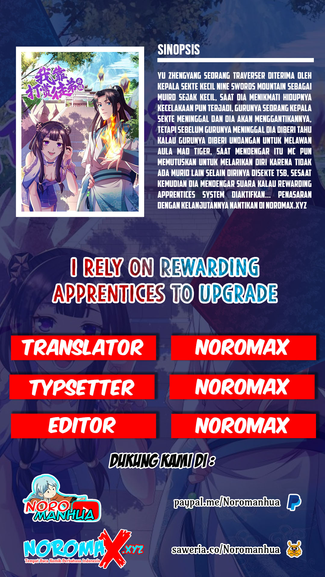 I Rely On Rewarding Apprentices To Upgrade Chapter 16 Gambar 1