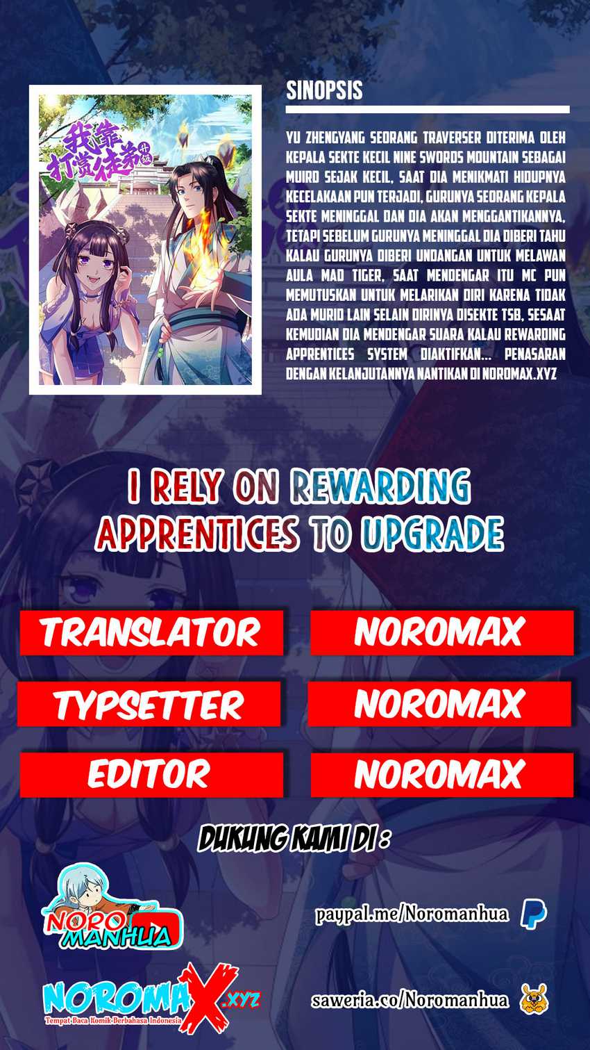 I Rely On Rewarding Apprentices To Upgrade Chapter 23 Gambar 1