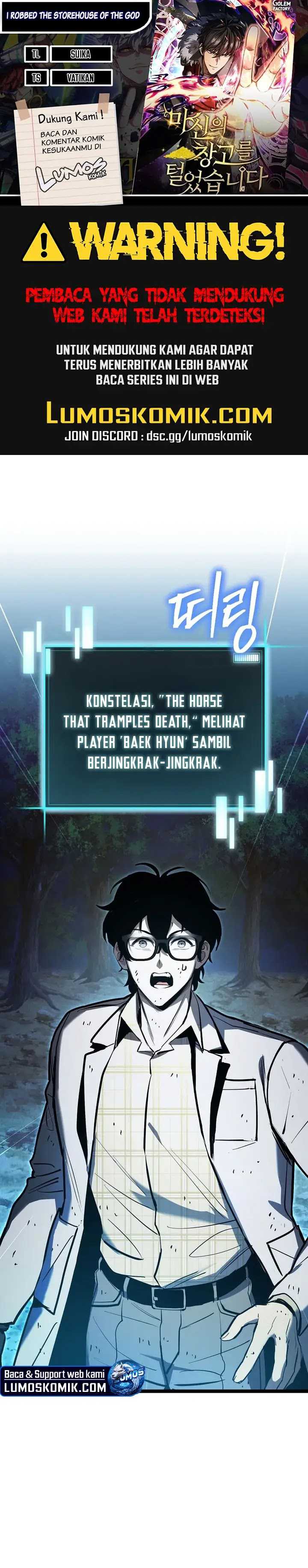 I Robbed The Storehouse Of The God Chapter 21 Gambar 1