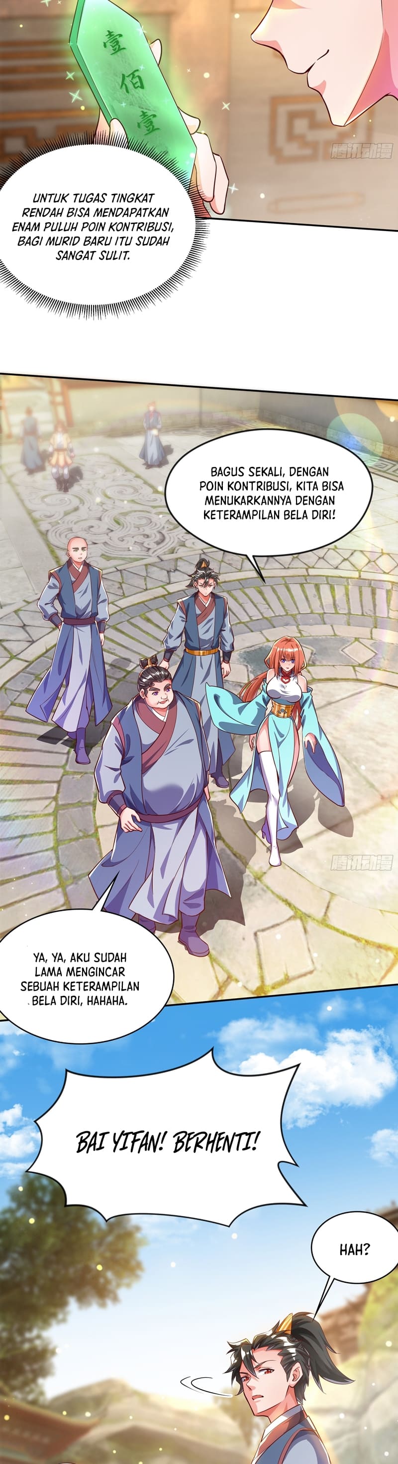 I Scared the Divine Lord as I handed over the Ancient Immortal Pill Chapter 35 Gambar 4