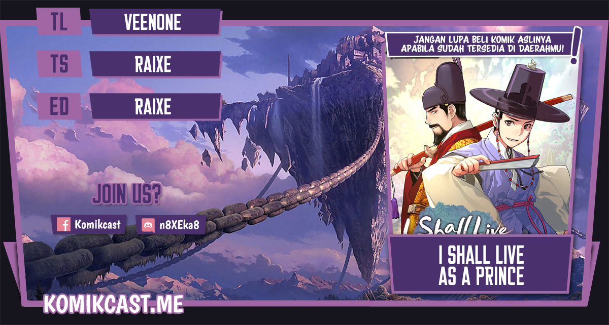 I Shall Live as a Prince Chapter 69 Gambar 1