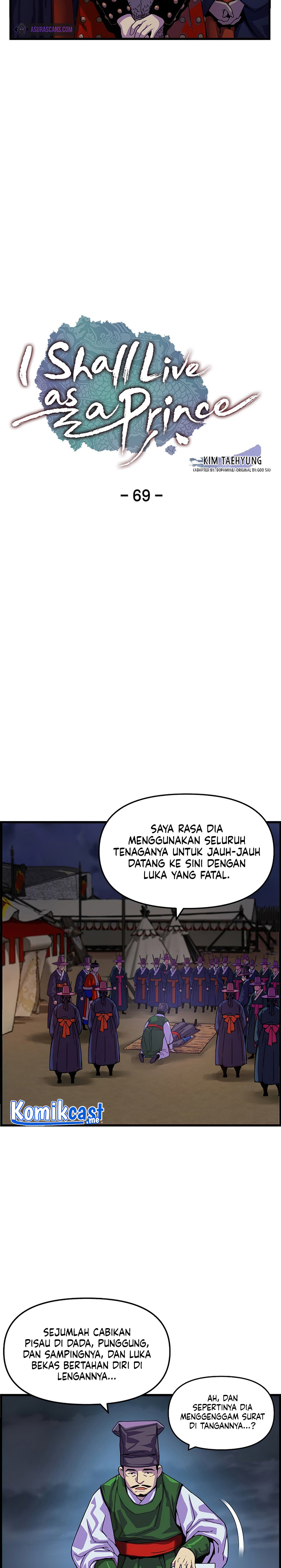 I Shall Live as a Prince Chapter 69 Gambar 3
