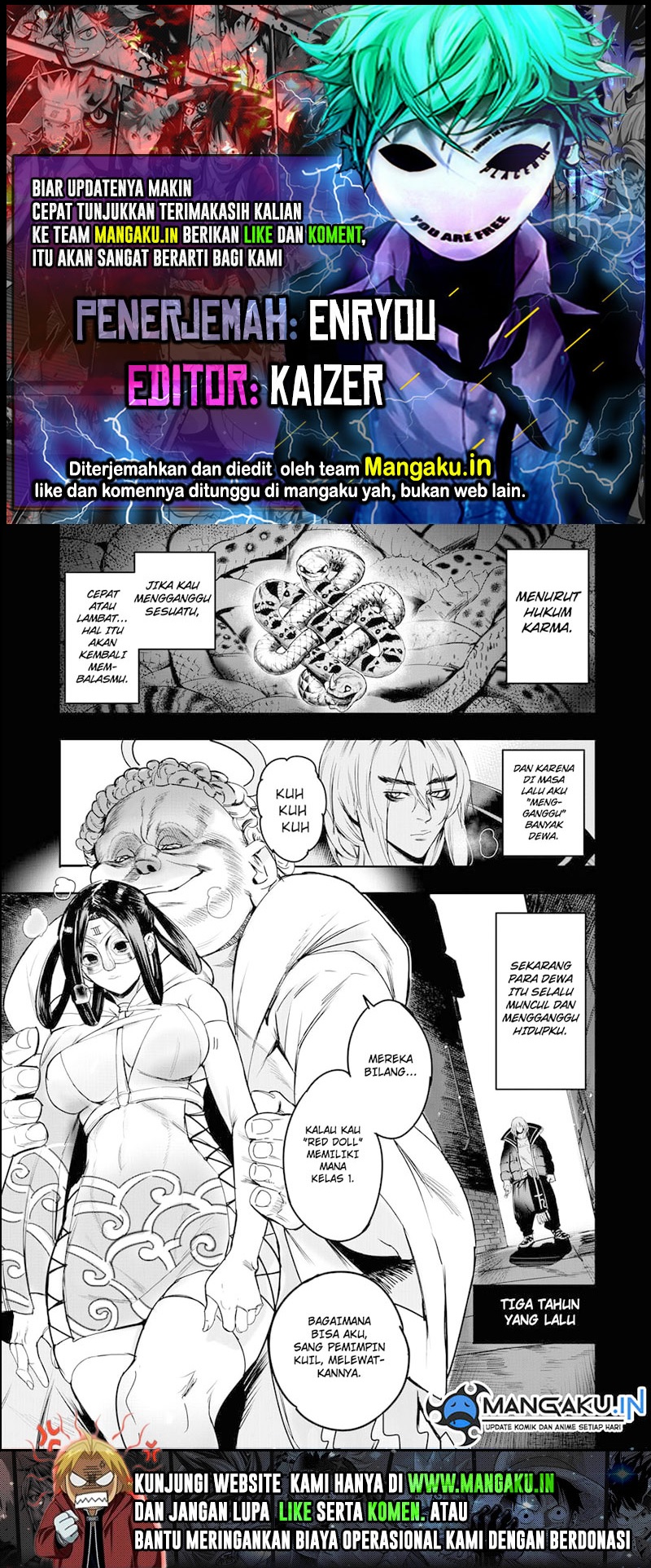 I Sold My Body To A God Chapter 02 Gambar 1