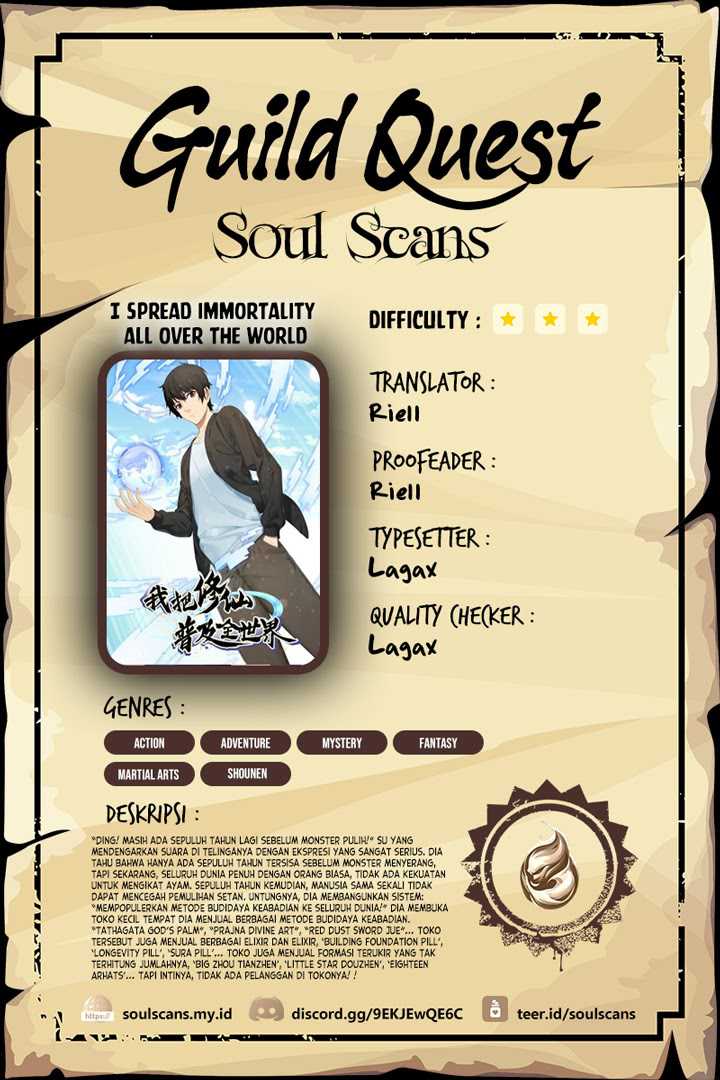 I Spread Immortality All Over The World Chapter 19 Gambar 1