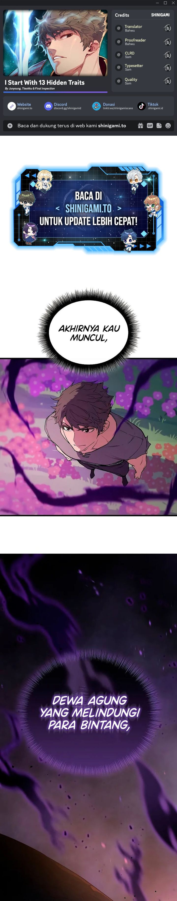 I Start With 13 Hidden Traits Chapter 05 Gambar 1