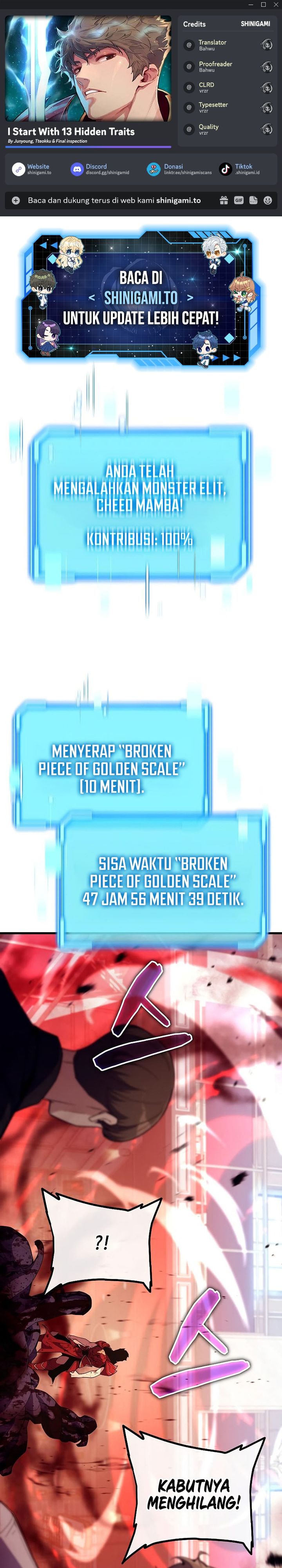 I Start With 13 Hidden Traits Chapter 11 Gambar 1