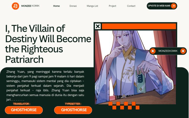 I, The Villain of Destiny Will Become the Righteous Patriarch Chapter 15 Gambar 1
