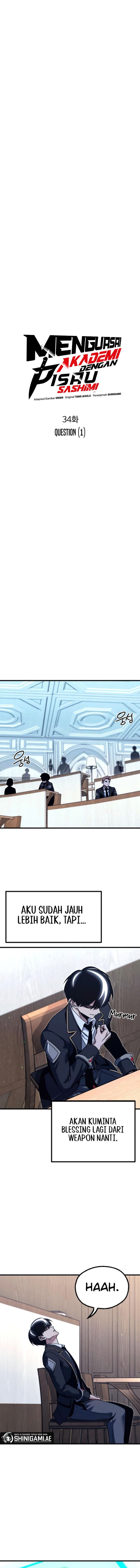 I Took over The Academy With a Single Sashimi Knife Chapter 34 Gambar 5