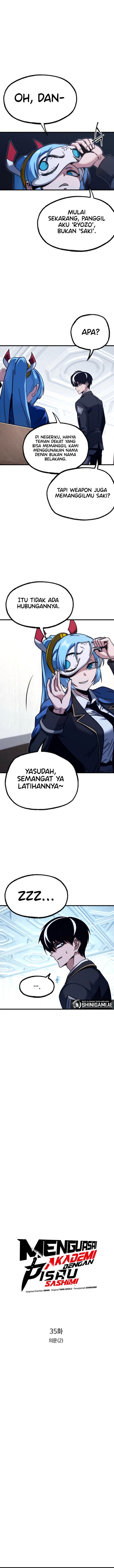 I Took over The Academy With a Single Sashimi Knife Chapter 35 Gambar 4