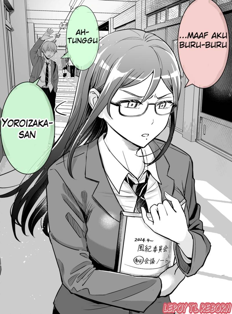 I Tried Confessing My Love to A Serious Girl (Katabutsu-kei Joushi ni kokuhaku shitemita) Chapter 06 Gambar 1