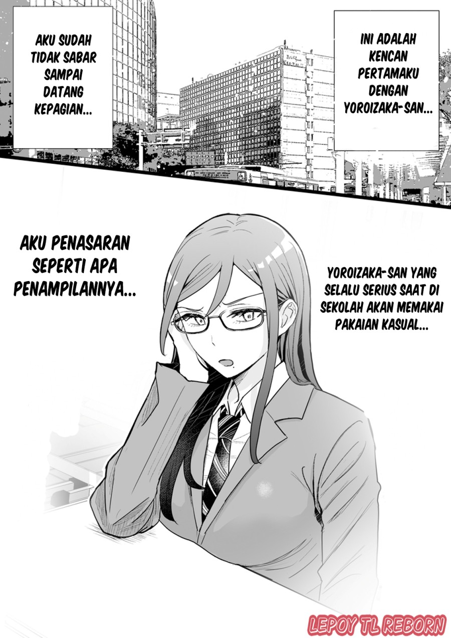 I Tried Confessing My Love to A Serious Girl (Katabutsu-kei Joushi ni kokuhaku shitemita) Chapter 08 Gambar 1