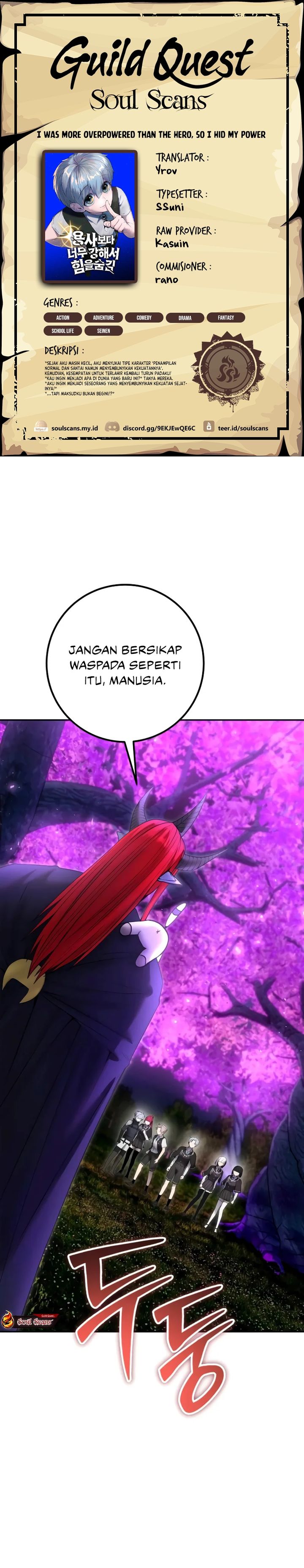 I Was More Overpowered Than the Hero, so I Hid My Power! Chapter 80 Gambar 1