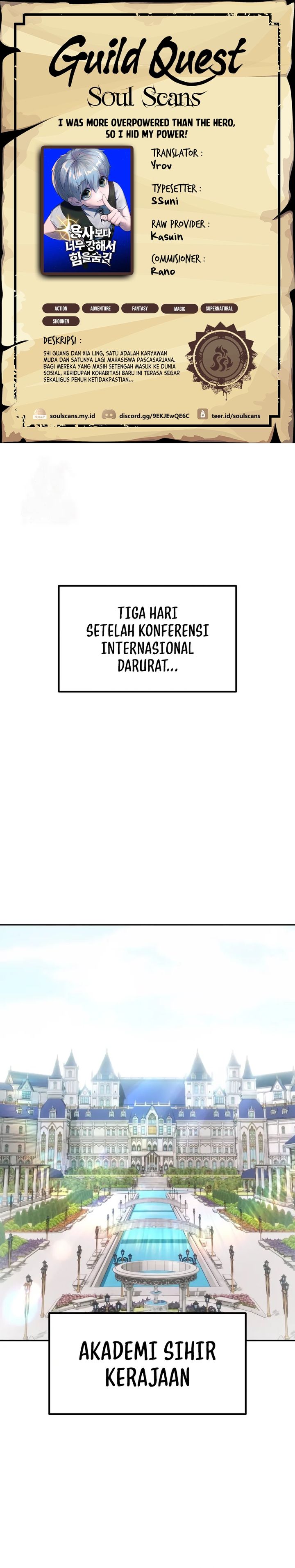 I Was More Overpowered Than the Hero, so I Hid My Power! Chapter 82 Gambar 1