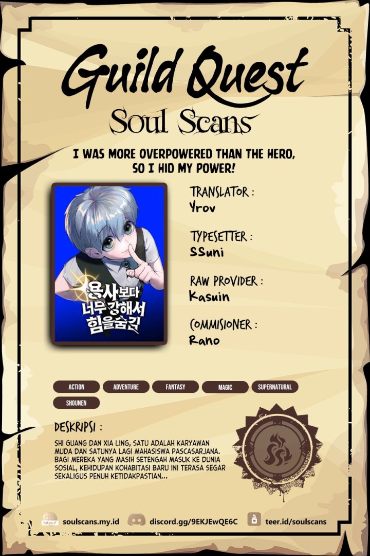 I Was More Overpowered Than the Hero, so I Hid My Power! Chapter 88 Gambar 1