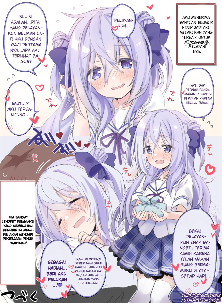 I became the butler of the gloomy young lady in my class. Chapter 01 Gambar 2