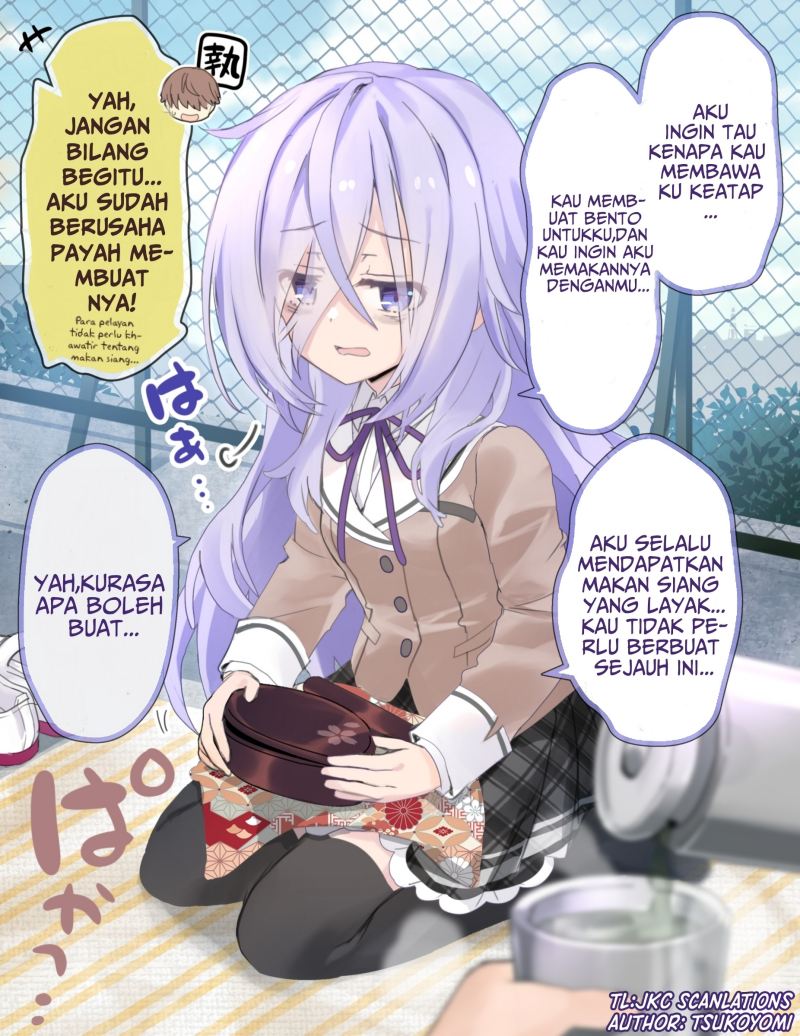 I became the butler of the gloomy young lady in my class. Chapter 03 Gambar 1