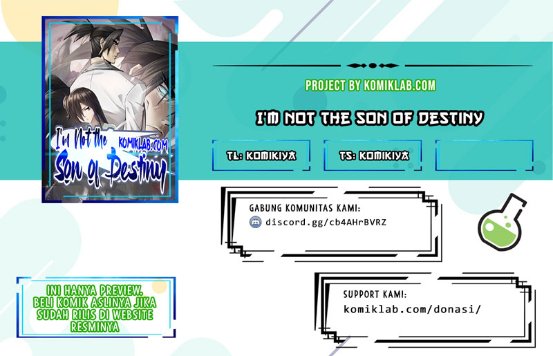 I’m Not the Son of Destiny Chapter 02 Gambar 1