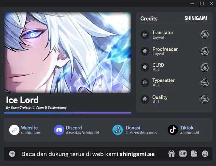 Ice Lord Chapter 27 Gambar 1