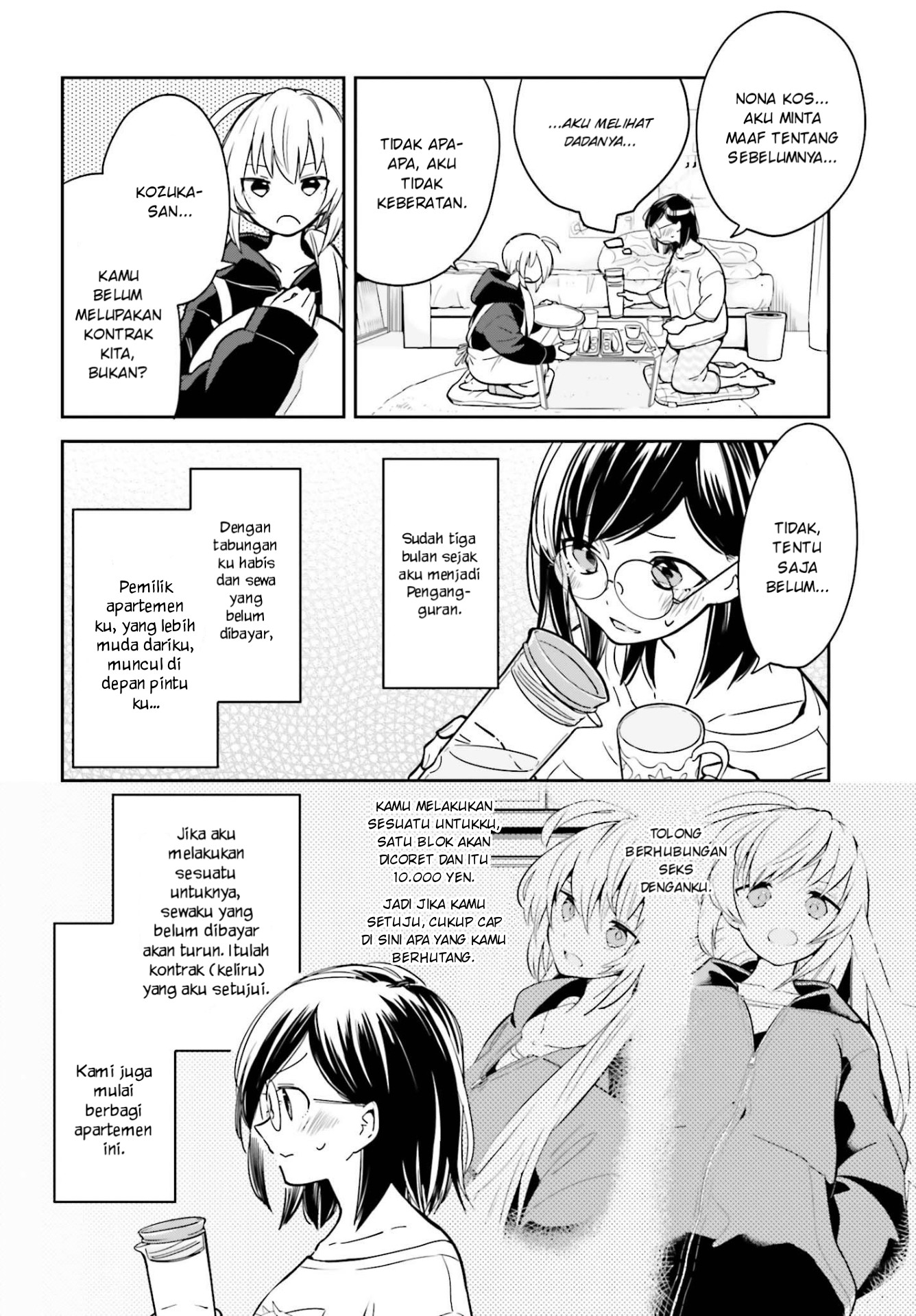 Ichido Dake Demo, Koukai Shitemasu Chapter 02.1 Gambar 4