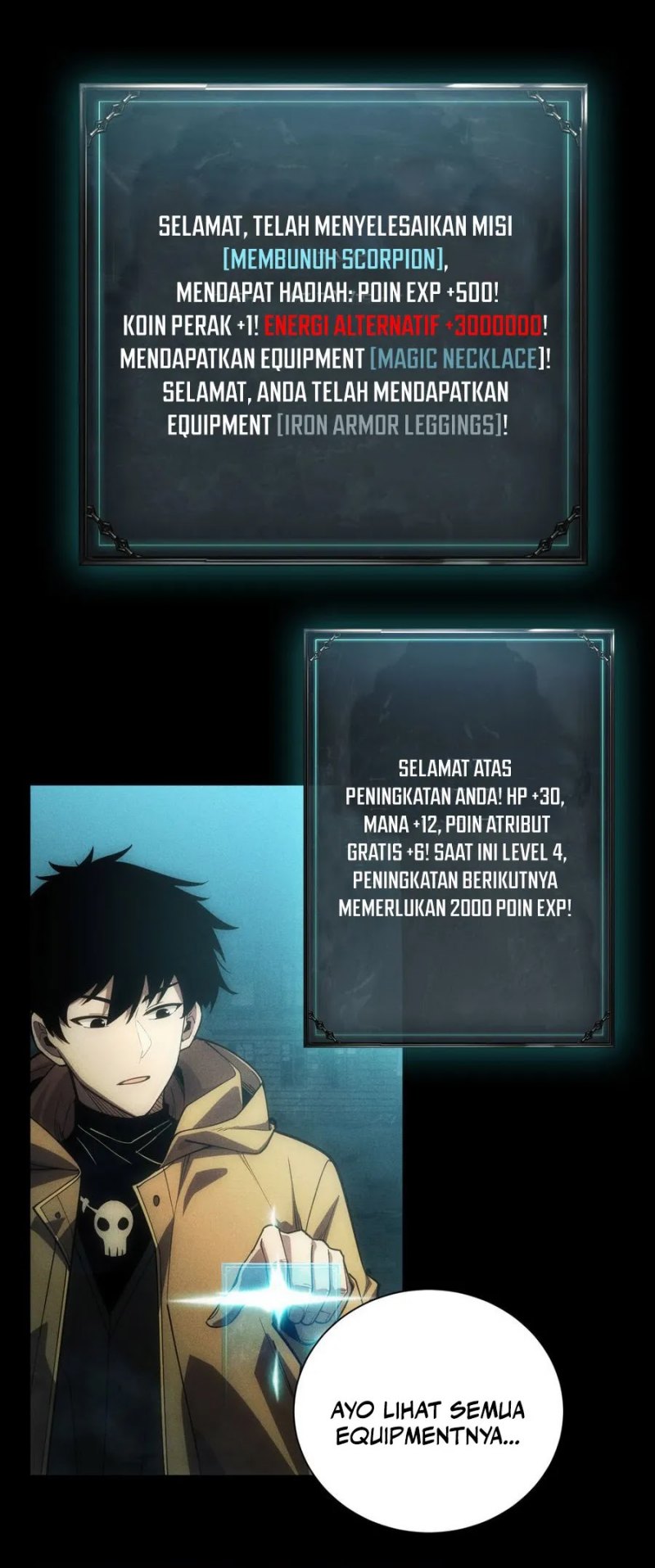 Idle Player Returns as a God (I Awoke as a God) Chapter 03 Gambar 45