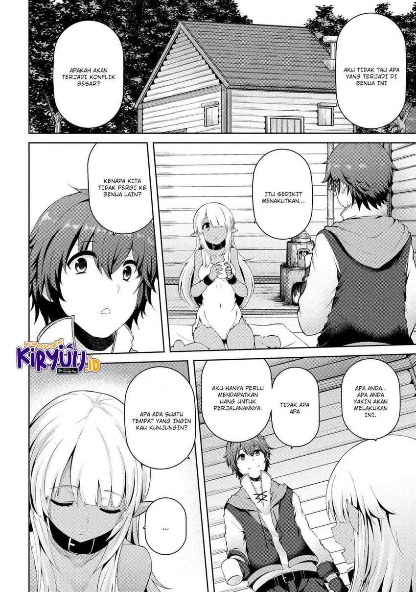 Ie ga Moete Jinsei Dou Demo Yoku Natta kara, Nokotta Nakenashi no Kin de Dark Elf no Dorei o Katta Chapter 02.2 Gambar 3