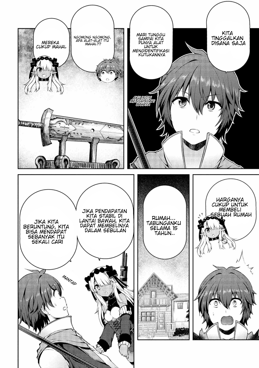 Ie ga Moete Jinsei Dou Demo Yoku Natta kara, Nokotta Nakenashi no Kin de Dark Elf no Dorei o Katta Chapter 04.2 Gambar 4