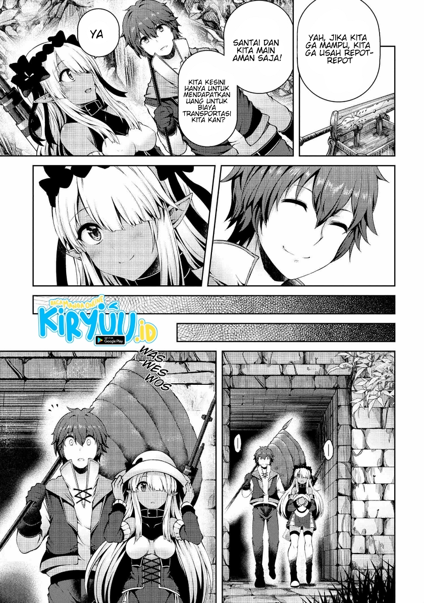 Ie ga Moete Jinsei Dou Demo Yoku Natta kara, Nokotta Nakenashi no Kin de Dark Elf no Dorei o Katta Chapter 04.2 Gambar 5