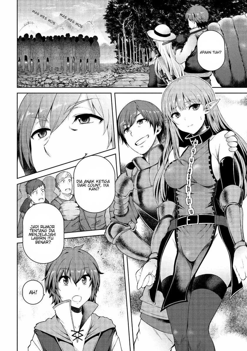 Ie ga Moete Jinsei Dou Demo Yoku Natta kara, Nokotta Nakenashi no Kin de Dark Elf no Dorei o Katta Chapter 04.2 Gambar 6
