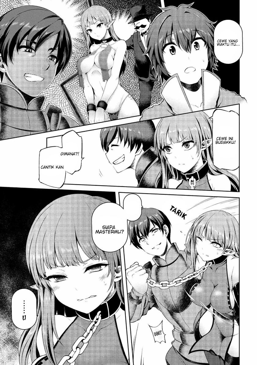 Ie ga Moete Jinsei Dou Demo Yoku Natta kara, Nokotta Nakenashi no Kin de Dark Elf no Dorei o Katta Chapter 04.2 Gambar 7