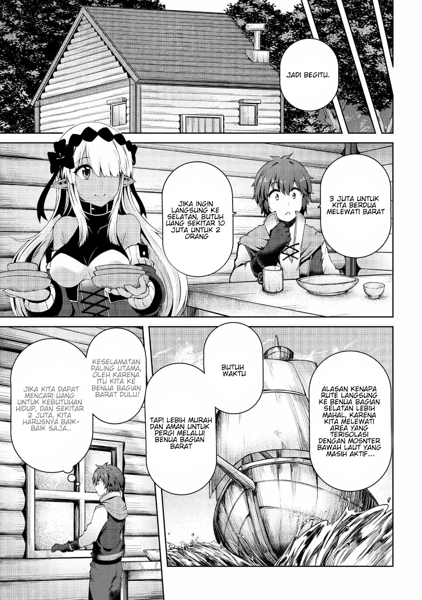 Ie ga Moete Jinsei Dou Demo Yoku Natta kara, Nokotta Nakenashi no Kin de Dark Elf no Dorei o Katta Chapter 04.2 Gambar 15