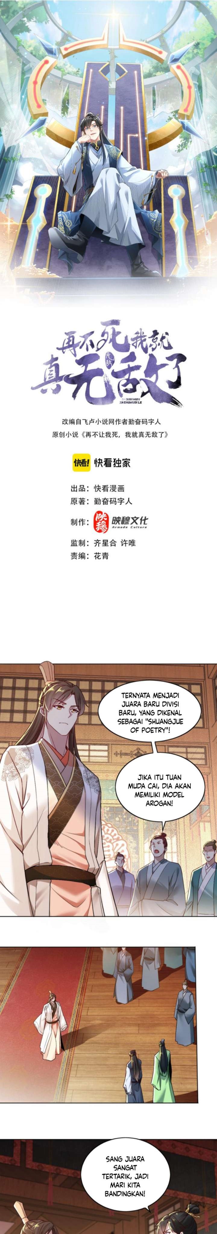 If I Don’t Die, I’ll Be Invincible Chapter 07 Gambar 2