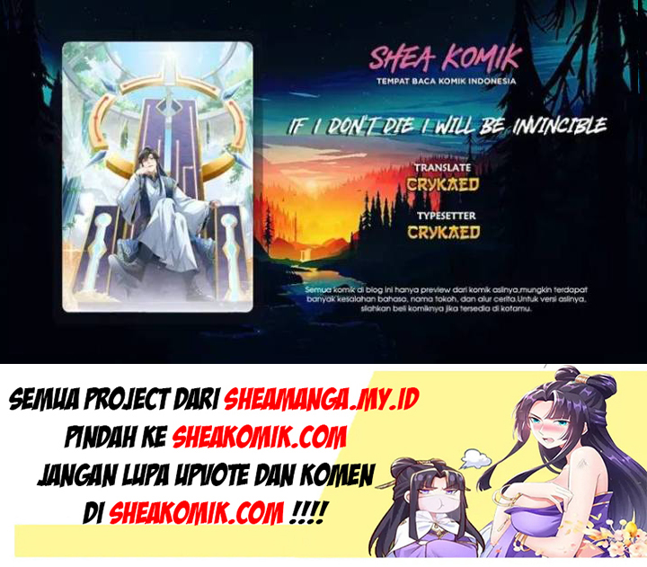 If I Don’t Die, I’ll Be Invincible Chapter 10 Gambar 1