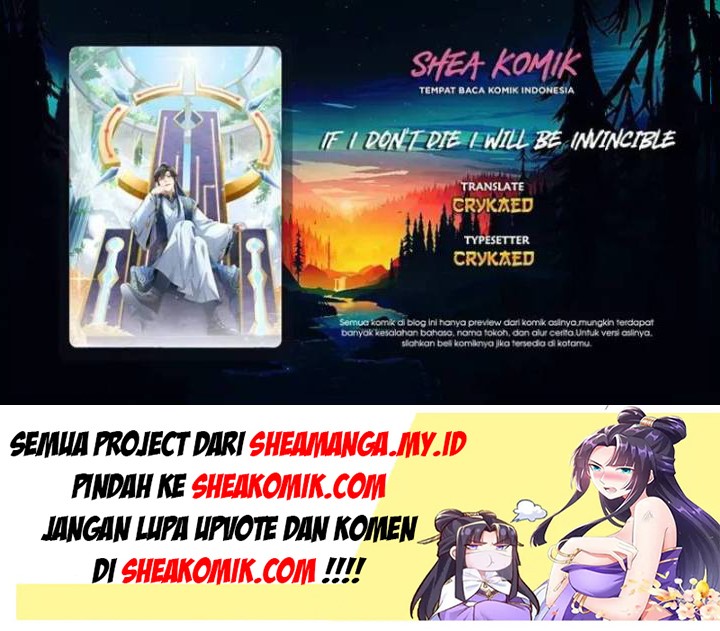 If I Don’t Die, I’ll Be Invincible Chapter 16 Gambar 1